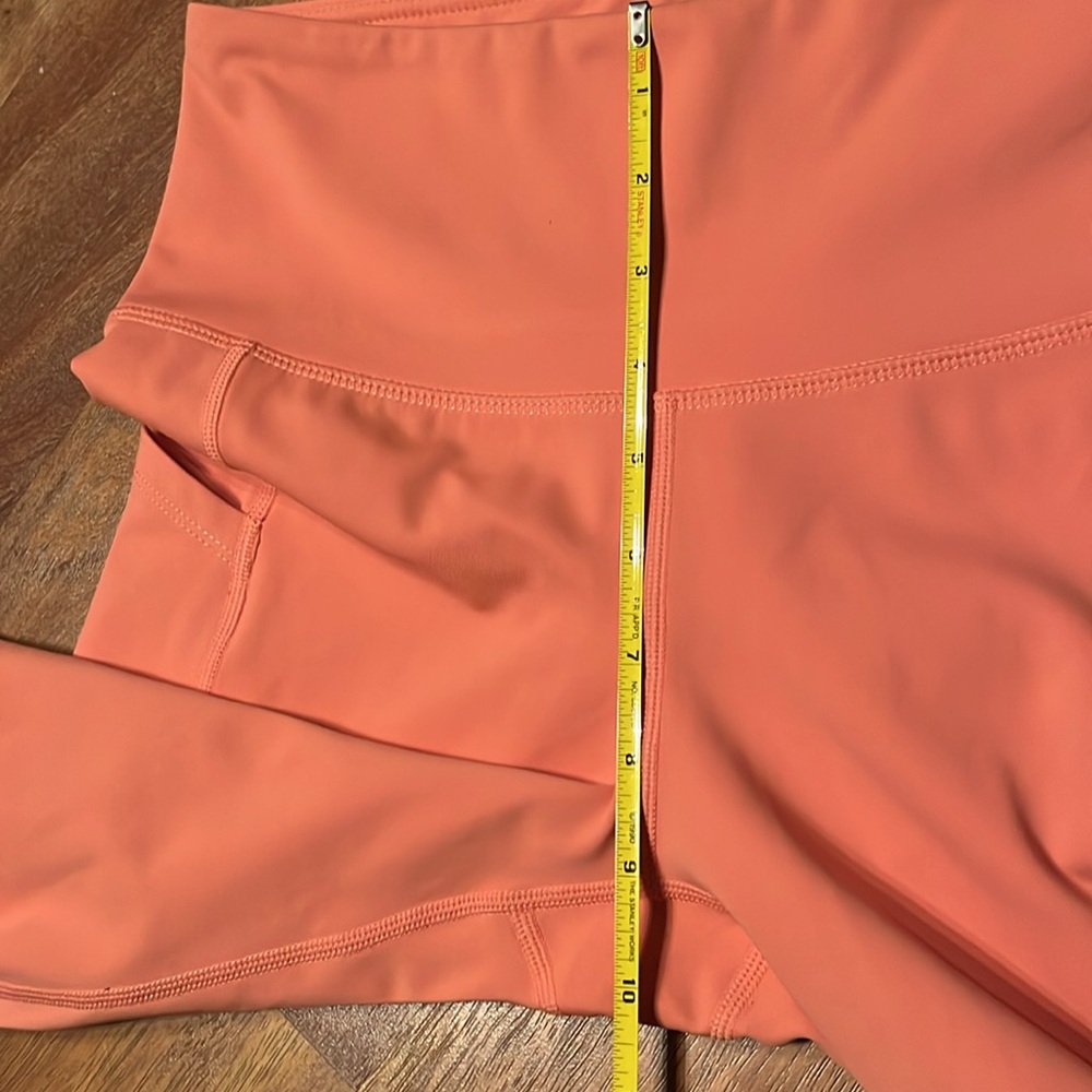 New peach color Mono b full length leggings - Picture 4 of 16